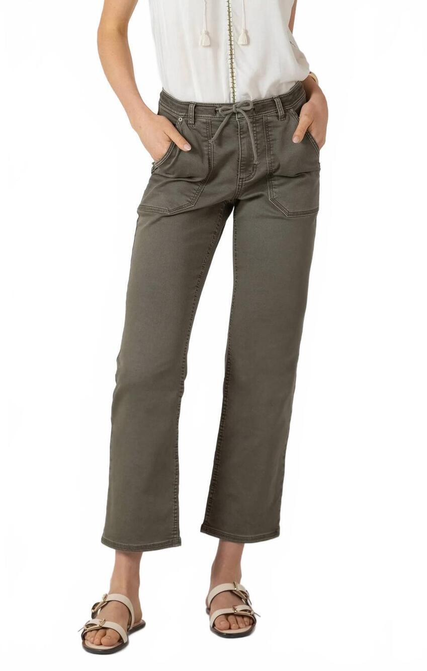 NEW DEX everyday twill pants in army green